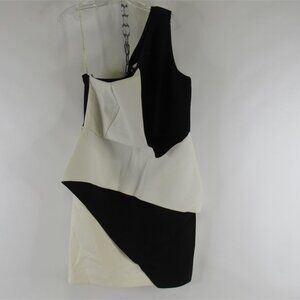 Halston One Shoulder Dress, Size: 14 (38" Length)